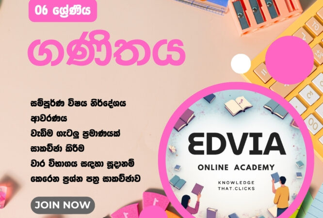 Edvia Mathematics Grade 6