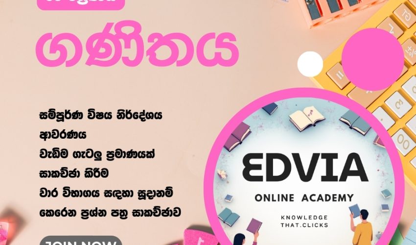 Edvia Mathematics Grade 8