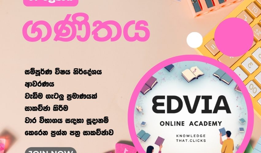 Edvia Mathematics Grade 9